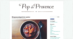 Desktop Screenshot of popdeprovence.dk