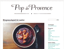 Tablet Screenshot of popdeprovence.dk